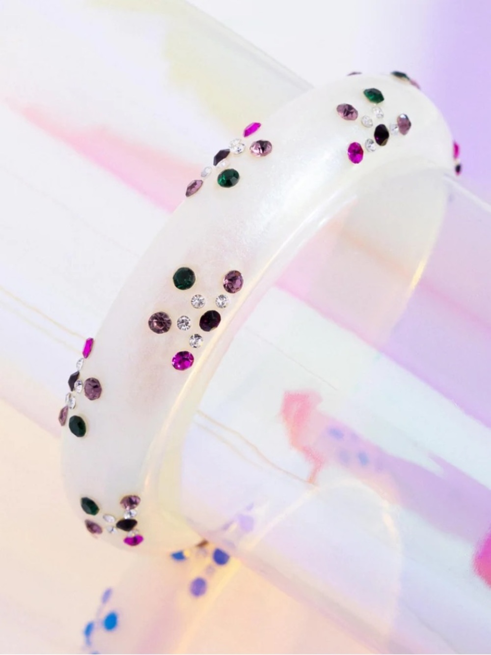 ⚪️💎⚪️ “CAPTIVATING COLOR” PURPLE BANGLE BRACELET ~ PAPARAZZI❗️ ⚪️💎⚪️